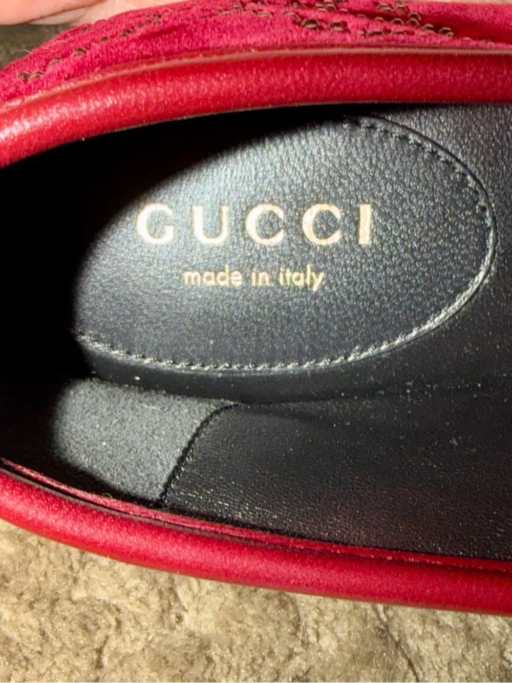 Gucci luxurious velvet